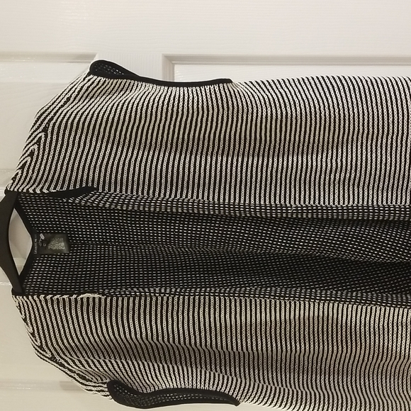 LAFAYETTE 148 Vest duster black and white 100% cotton - Picture 1 of 4